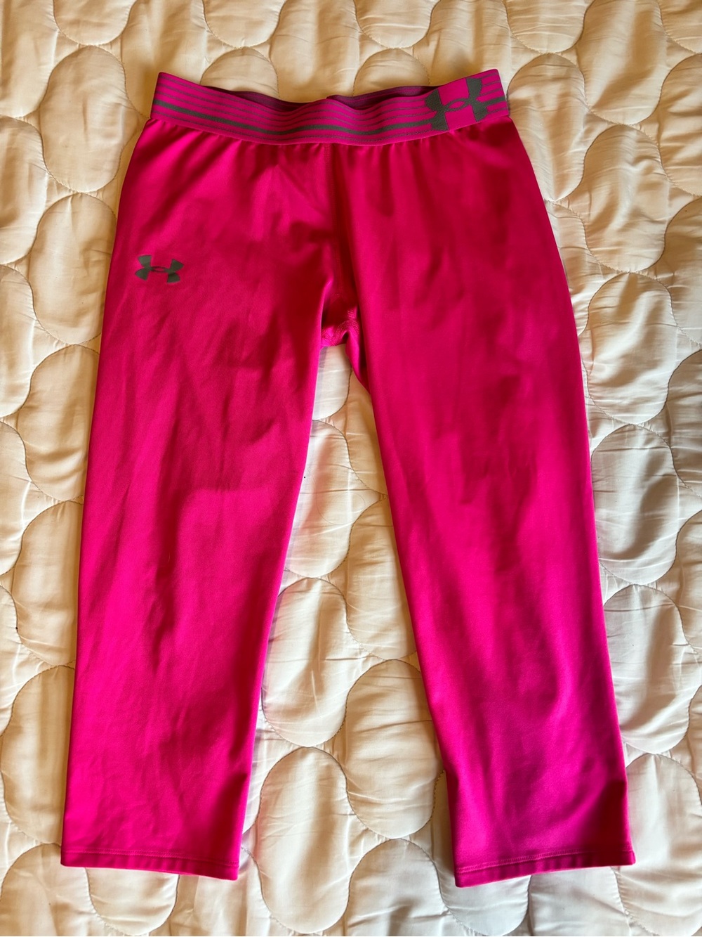 Under Armour Youth XL leggings pink